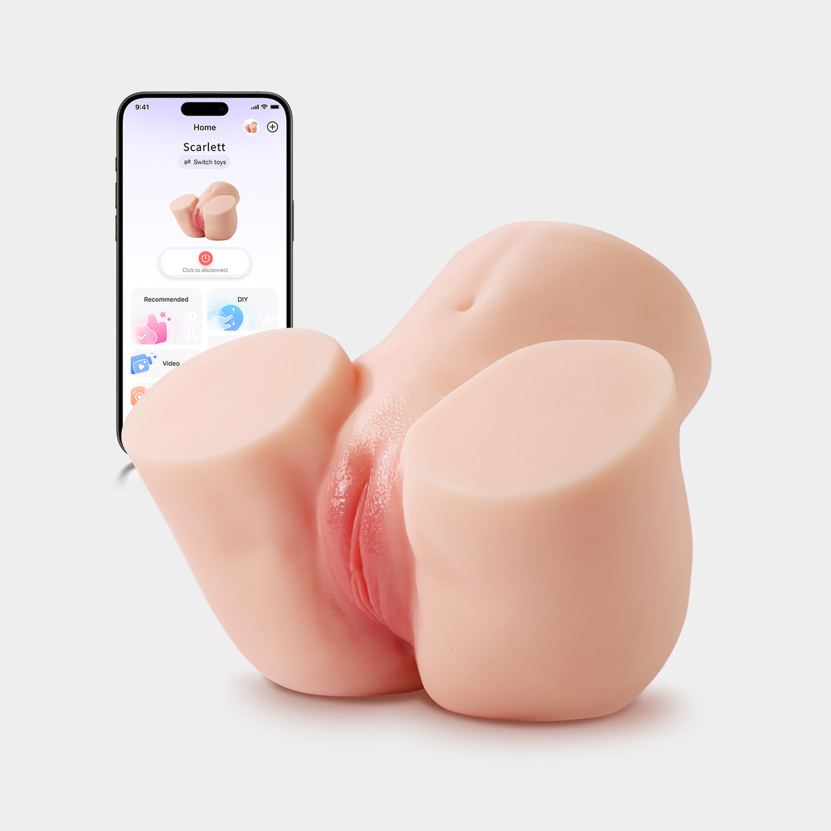SCARLETT| APP &AI-gesteuerter Pocket-Masturbator