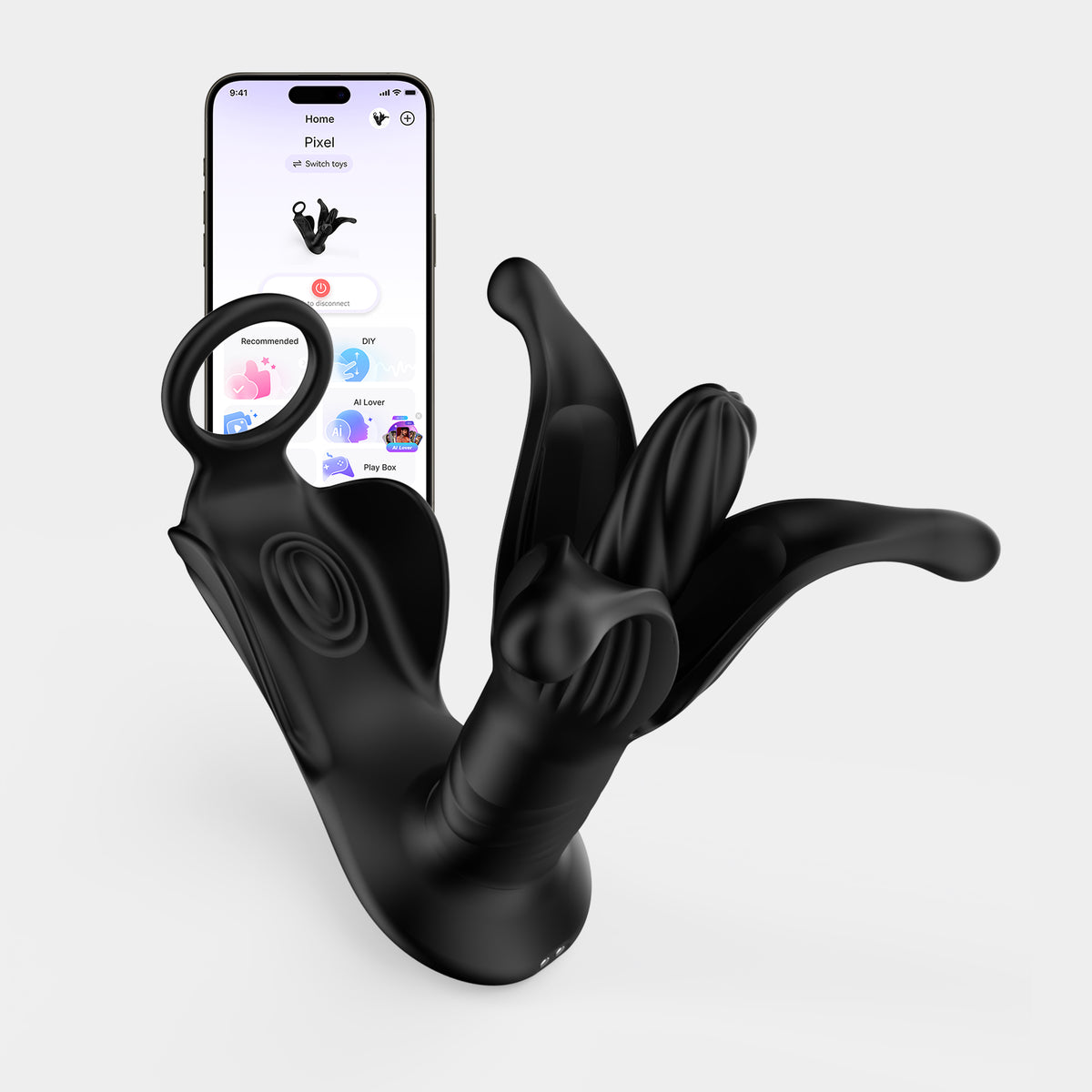 LETSP| APP-Prostata Vibrator & Fernbedienung