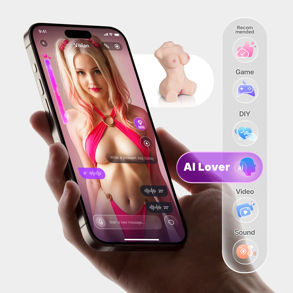 ANNAH| Ultra-realistisch puppen & APP