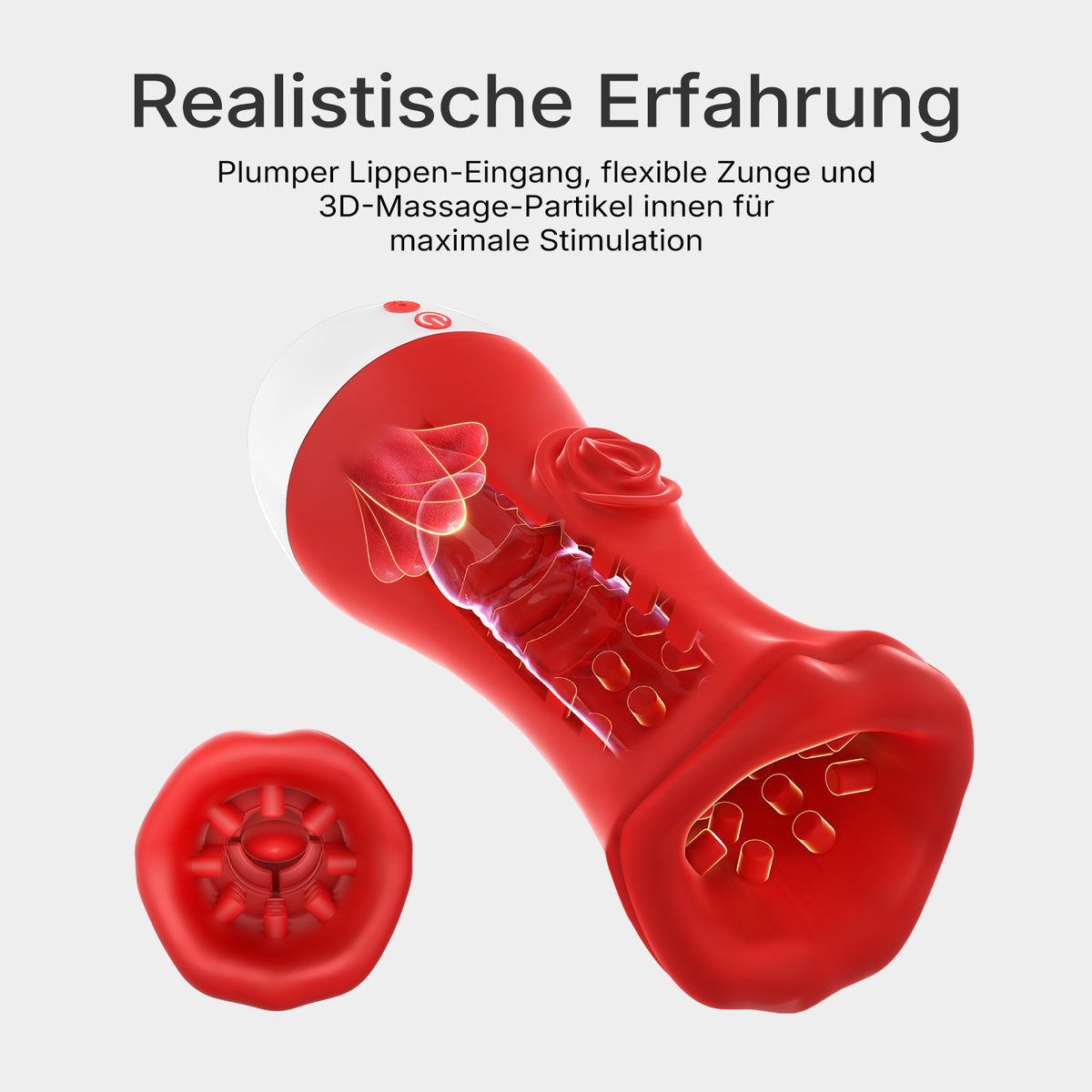 CHOMPER| Masturbator mit 9 Vibrationsmodi & APP