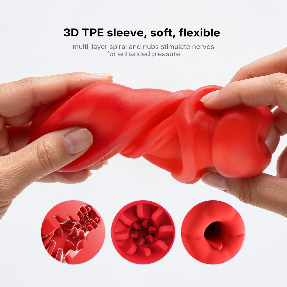 1-MP| Smart Masturbator mit App-Steuerung