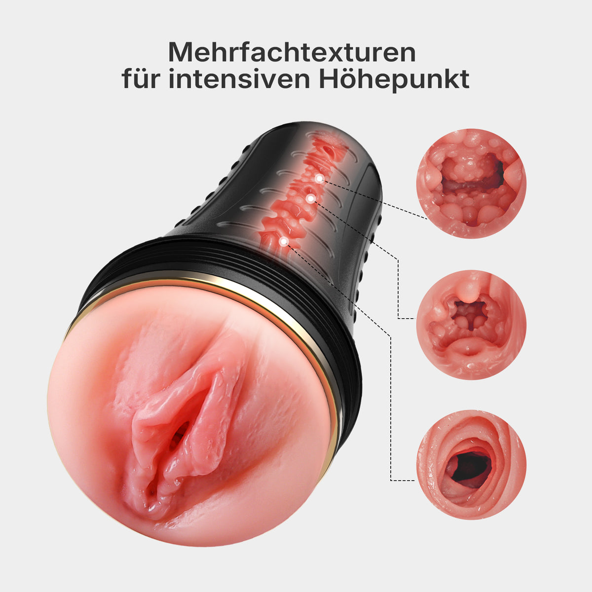 CRAZE| Verstärkter Masturbator