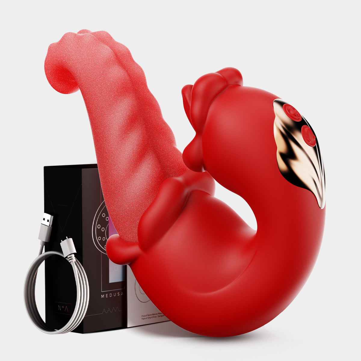 MEDUSA| Klitorisvibrator mit 360° Rotation