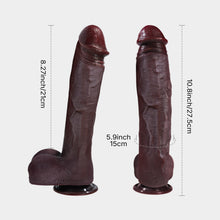 TEDDY| Großer Silikon Dildo mit Saugnapf
