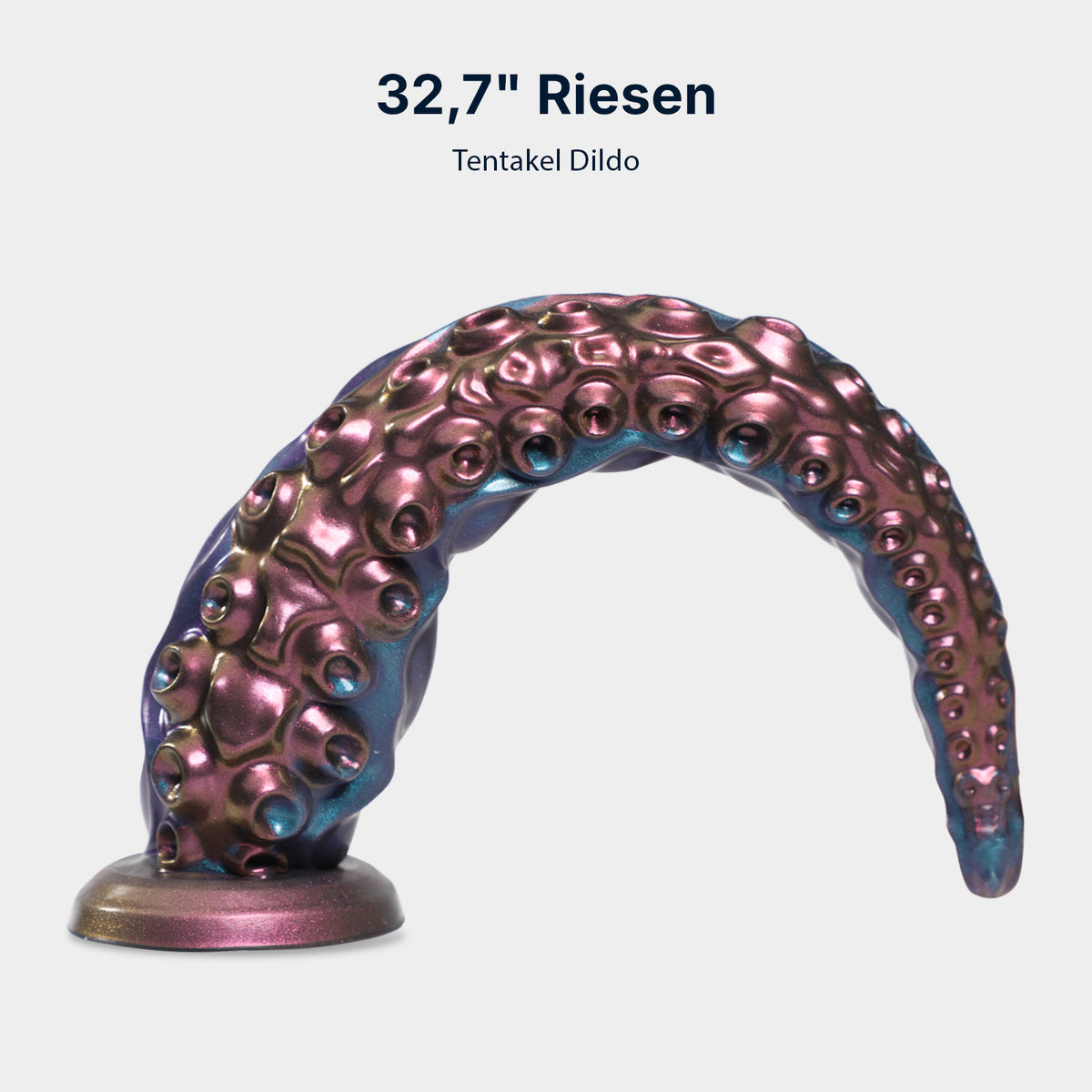 OCTO| XXL Tentakel Dildo – Flexibler Monsterdildo mit Strukturdesign