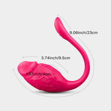 ROSE-J| APP-gesteuerter Vibrator mit realistischer Kopf