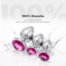 PLST| Anal Plug Set Edelstahl mit Kristall