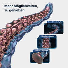 OCTO| XXL Tentakel Dildo – Flexibler Monsterdildo mit Strukturdesign