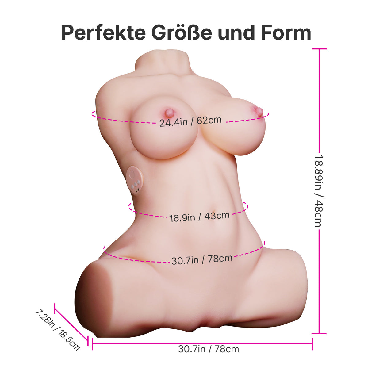 YIZIMA| Realistischer Torso