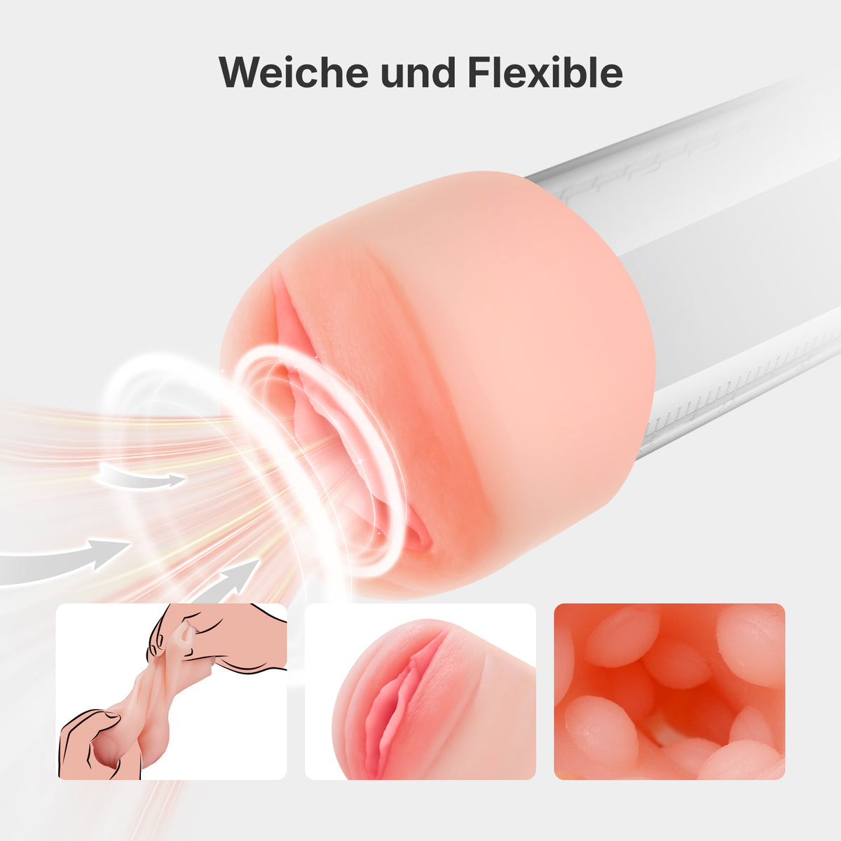 JERK| APP-Penispumpe Elektrisch – 7-teilig, 9 Saugstufen