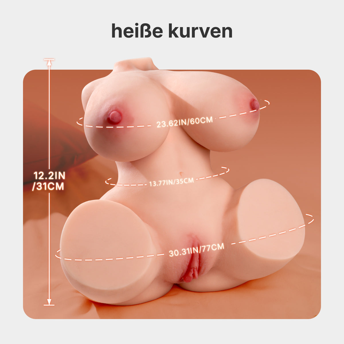FLESH-WL | Realistischer Liebespuppen-Torso