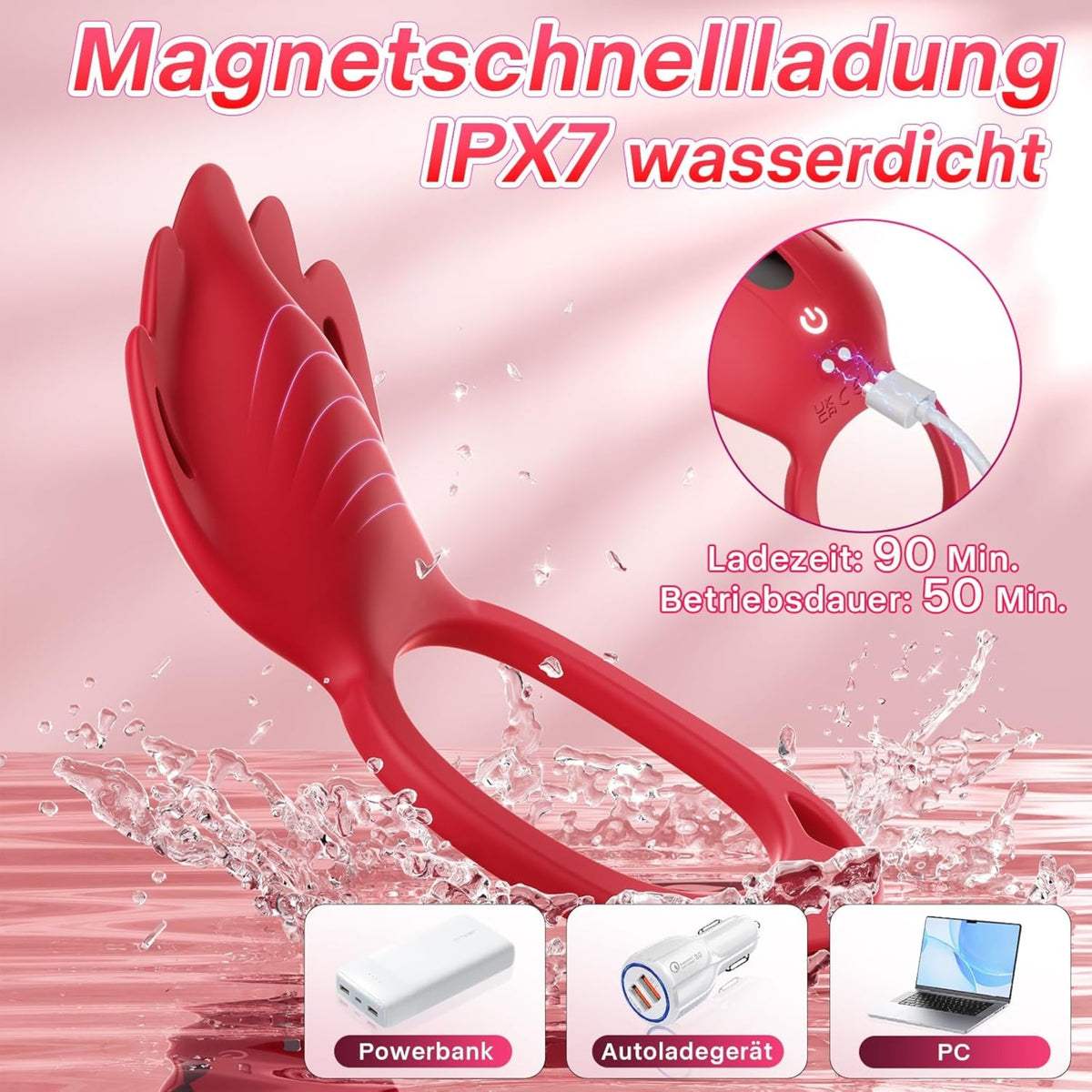 VANI| Tragbarer Vibrator - Paarvibrator