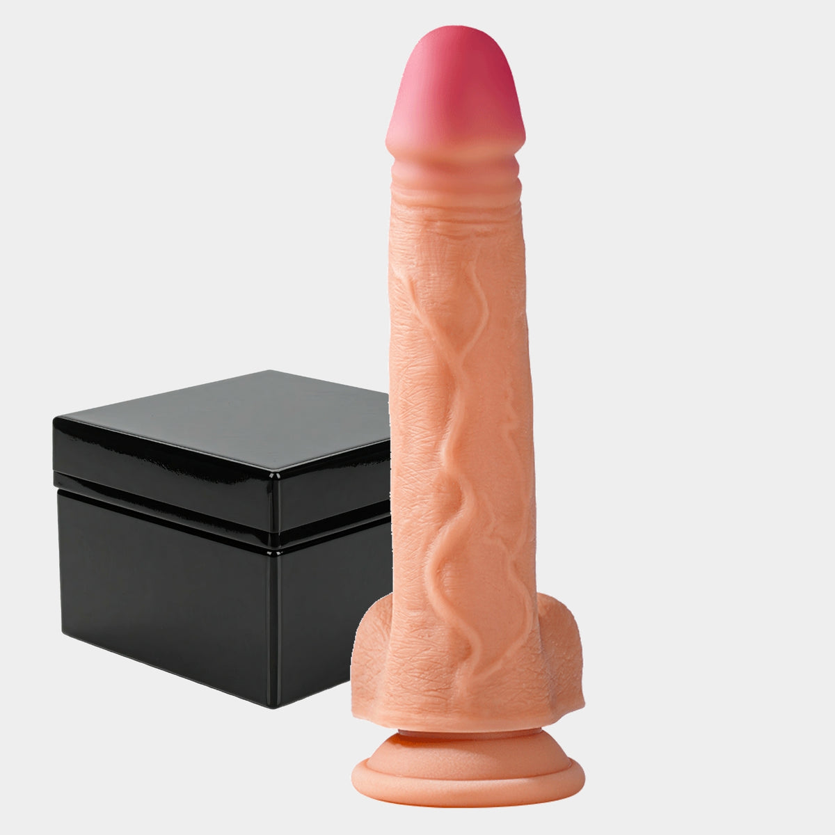 DUKEDAZZLE| APP-Vibrierender Dildo mit Penetration