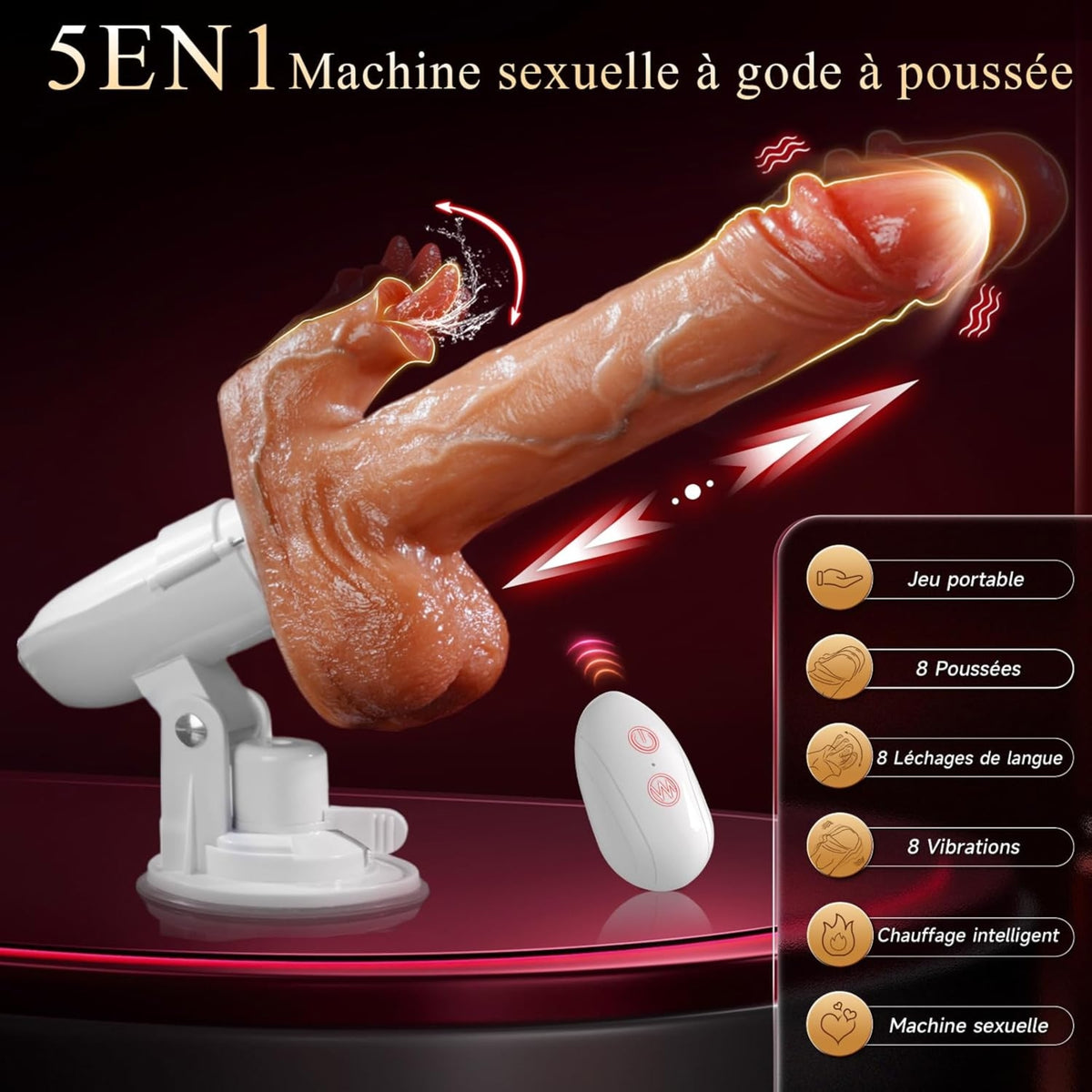 SSLRED-Flesh| Sexmaschine mit Thrusting