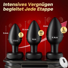 BUTSETT| Butt Plug Set mit Vibration & Fernbedienung