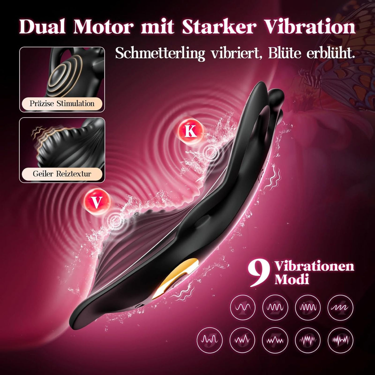 BTRFL| APP-Klitoris Vibrator für Paare