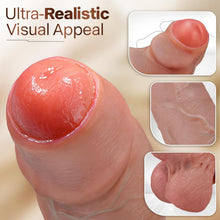 SOUL| Großer Realistischer Dildo mit Vorhaut – 28 cm