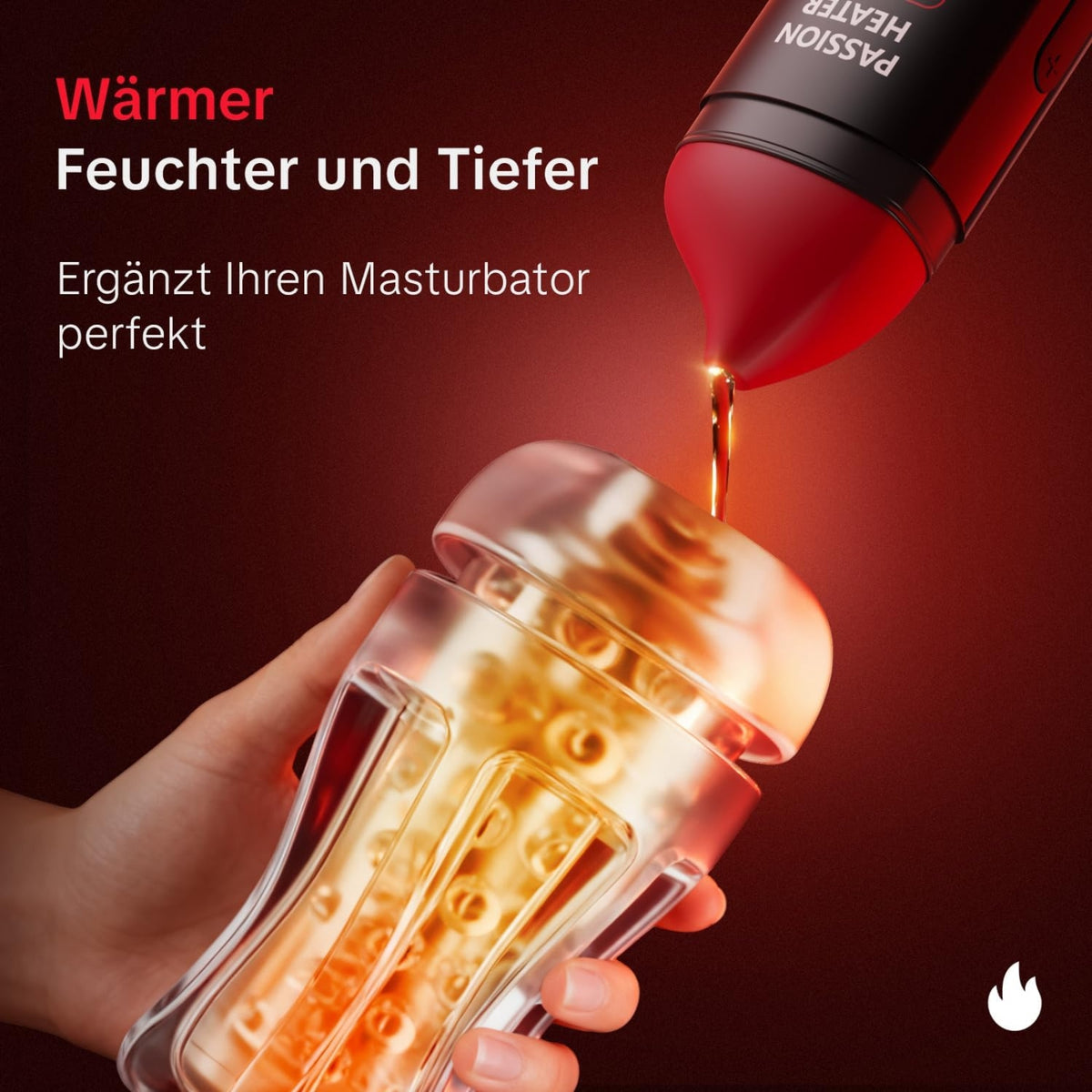 FIREMAN| Elektrischer Gleitgel-Wärmer mit Temperaturkontrolle