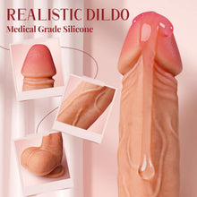 DUKEDAZZLE| APP-Vibrierender Dildo mit Penetration
