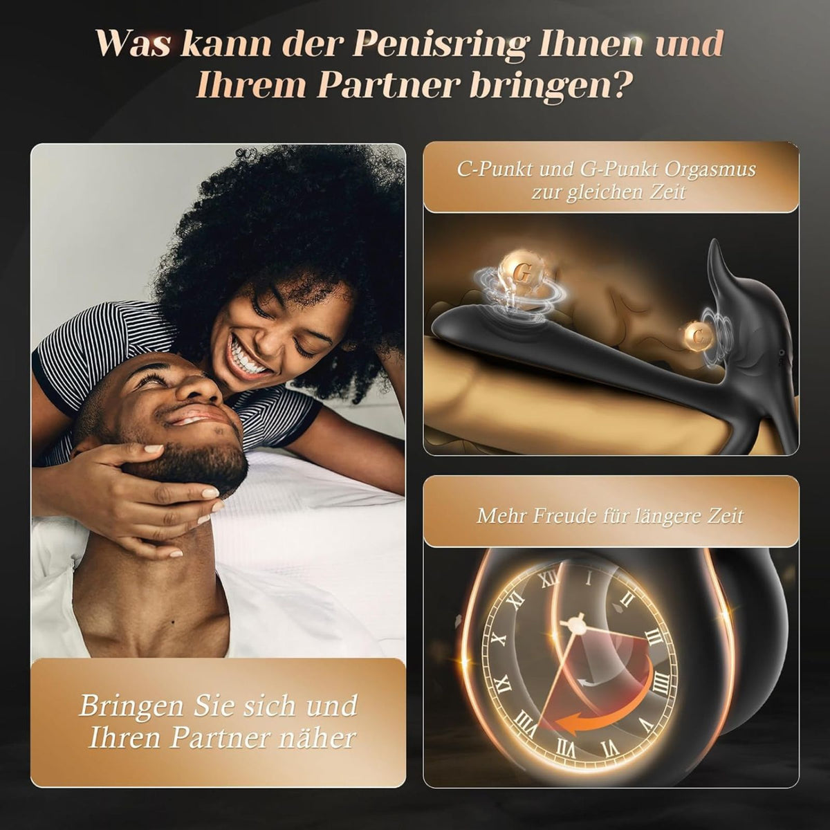 ROYALEYE | Gesteuerter Paarvibrator mit Doppelring