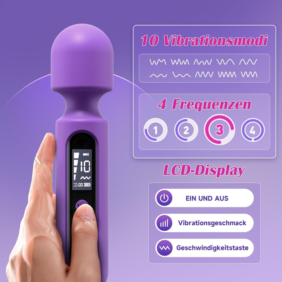 DADUN-PURPLE| APP-G-Spot & Clitoris Vibrator Set
