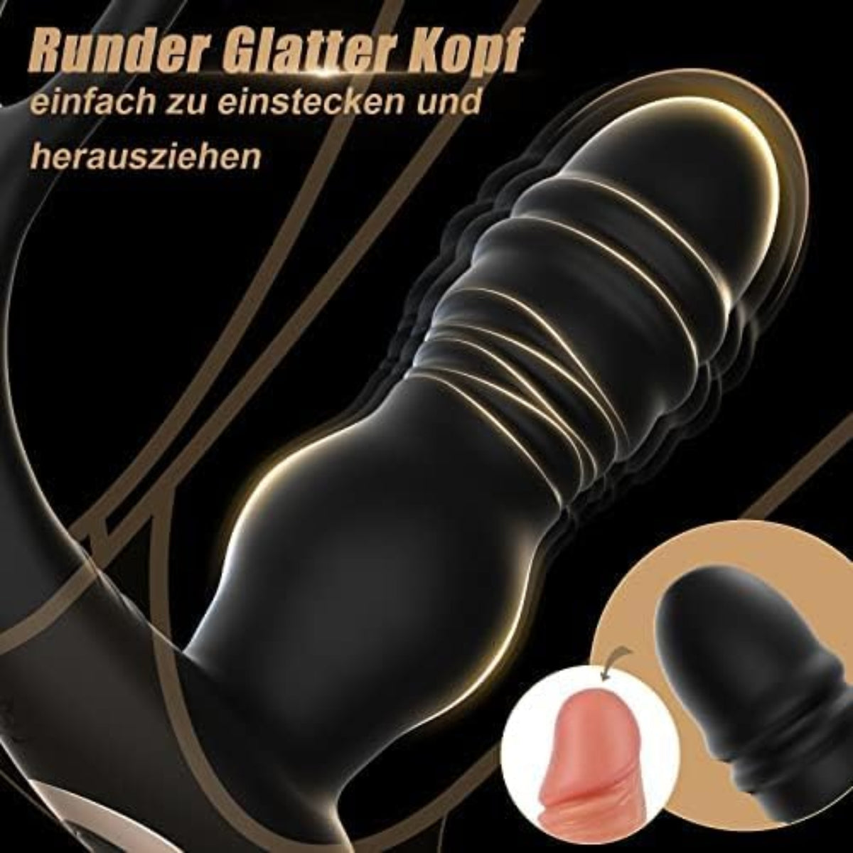 PATHFINDER 3| APP-3-in-1 Prostata-Vibrator mit Cockring & Fernbedienung