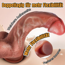 MUNDO| Realistischer Silikon Dildo mit Saugnapf