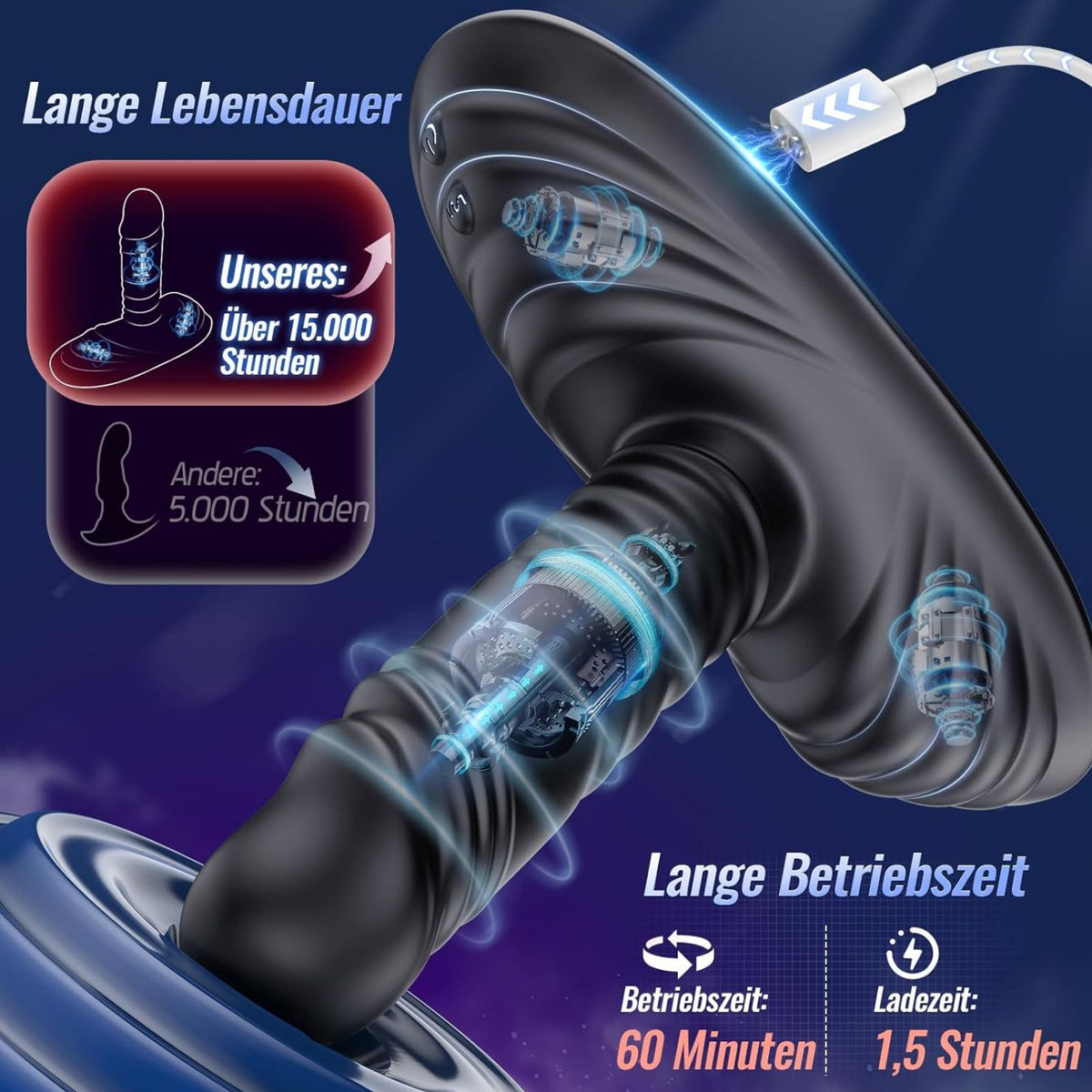 SITO| APP-Vibrator mit Sitzdesign für Paare
