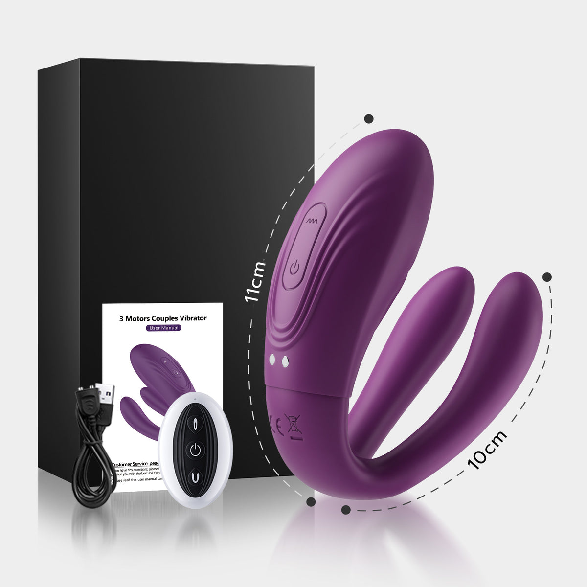 VIBTREFOIL| APP-gesteuerter Schmetterlings-Vibrator
