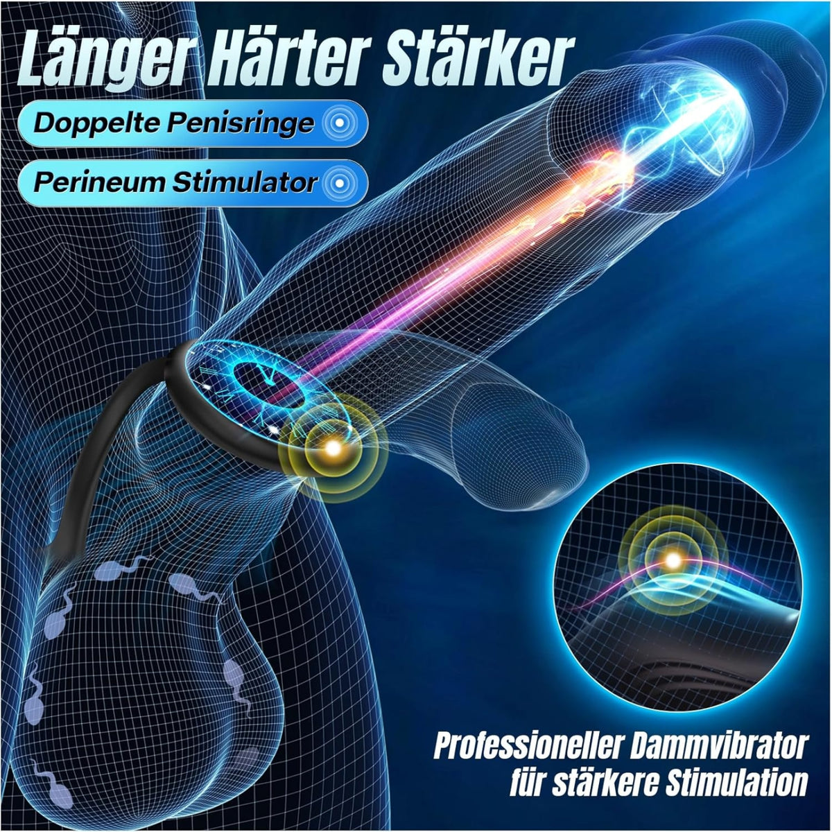 PIPES| APP-gesteuerter Paarvibrator mit Prostata-Stimulation
