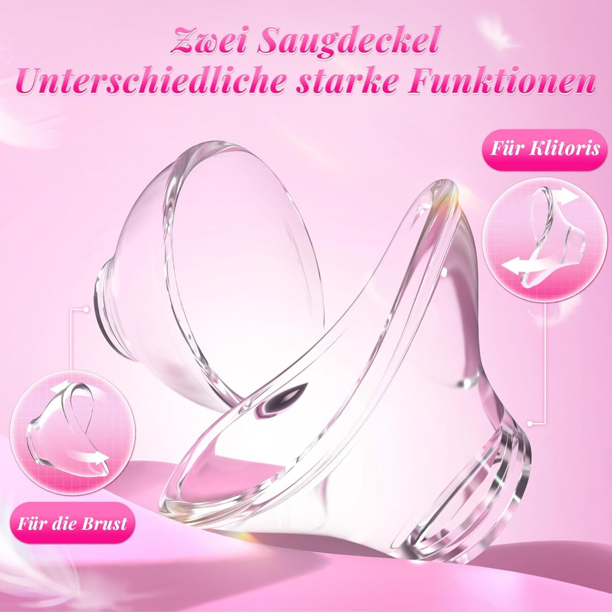 MALI-J| APP-Vaginal Sauger – 2-in-1 Saug- & Zungenstimulator