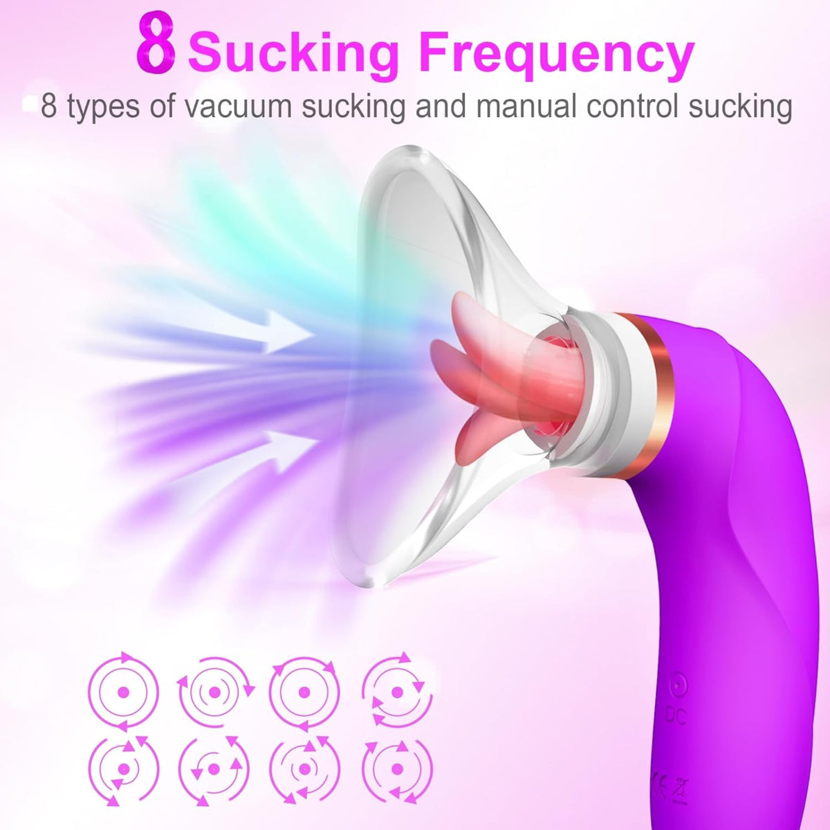 VIRTUOSO PINK| APP-2-in-1 Klitorisstimulator mit Saugfunktion
