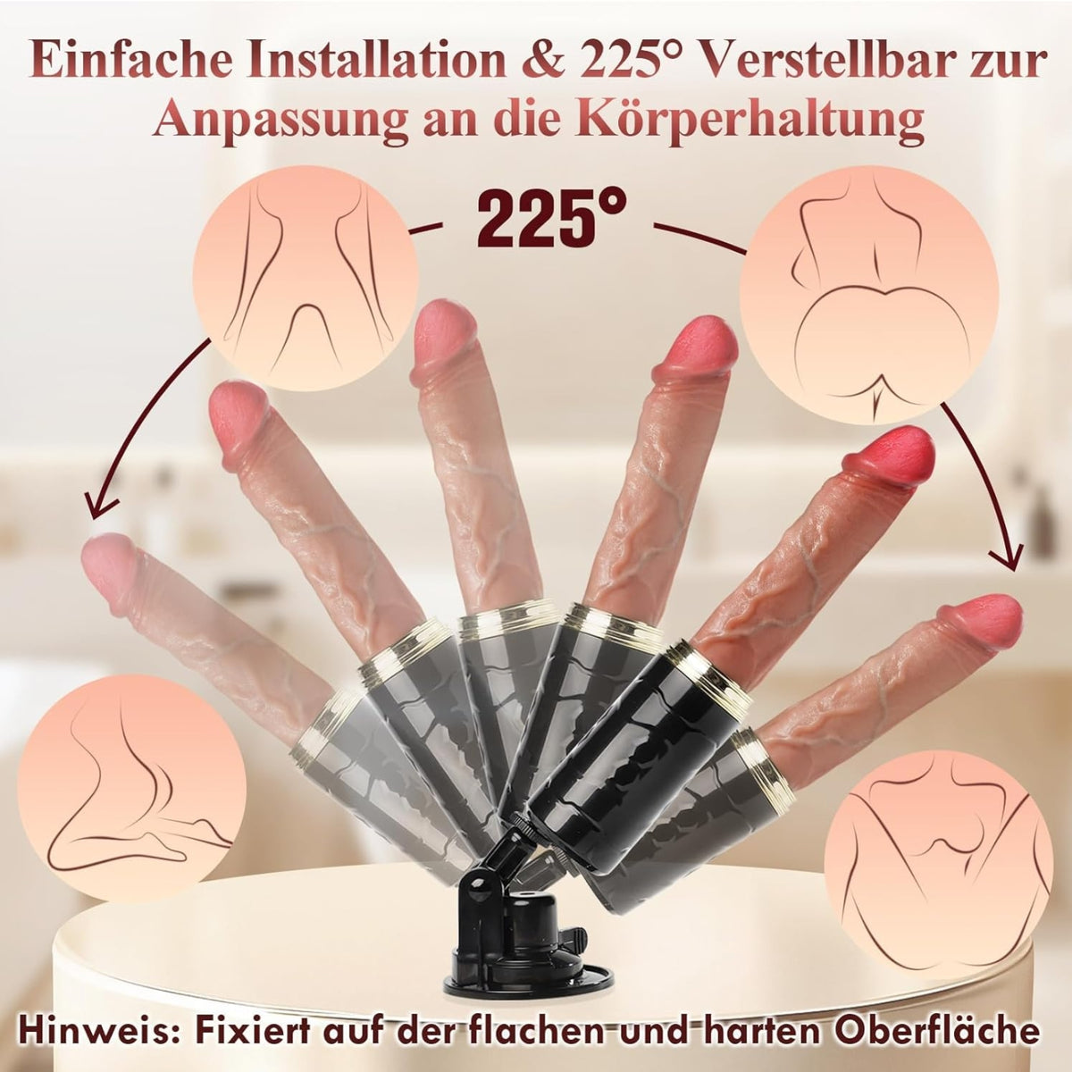 VENUS 1| Automatische Thrusting Vibrationsmaschine mit Fernbedienung
