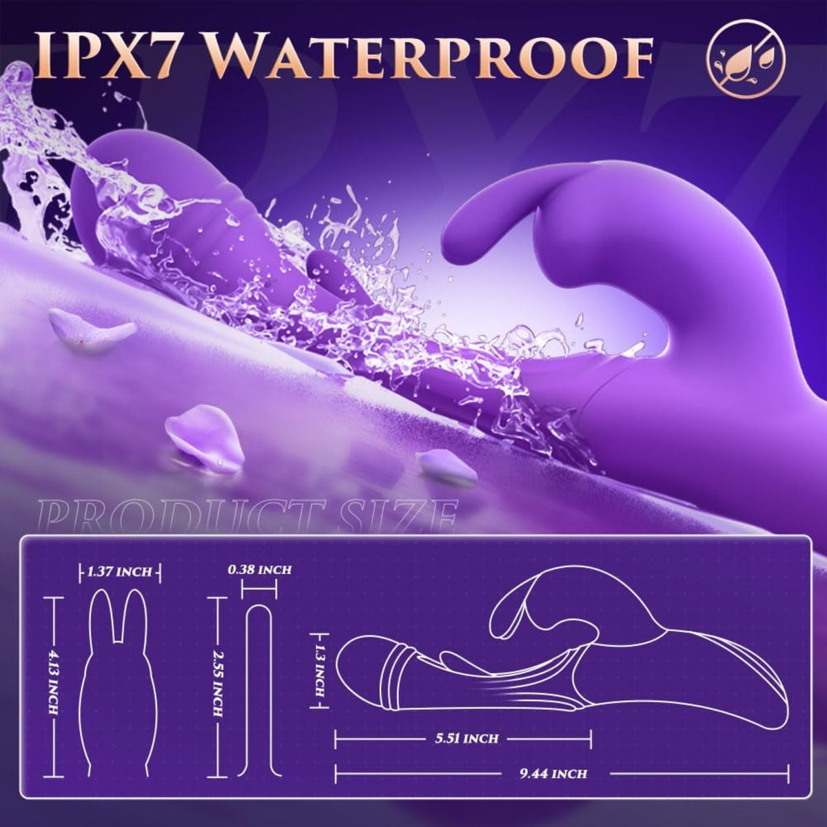 VERAX 3| APP-Premium Klitoris Vibrator – Wasserdicht & Kraftvoll