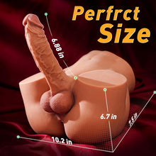 MATHEW| Realistischer Dildotorso mit XXL Dildo