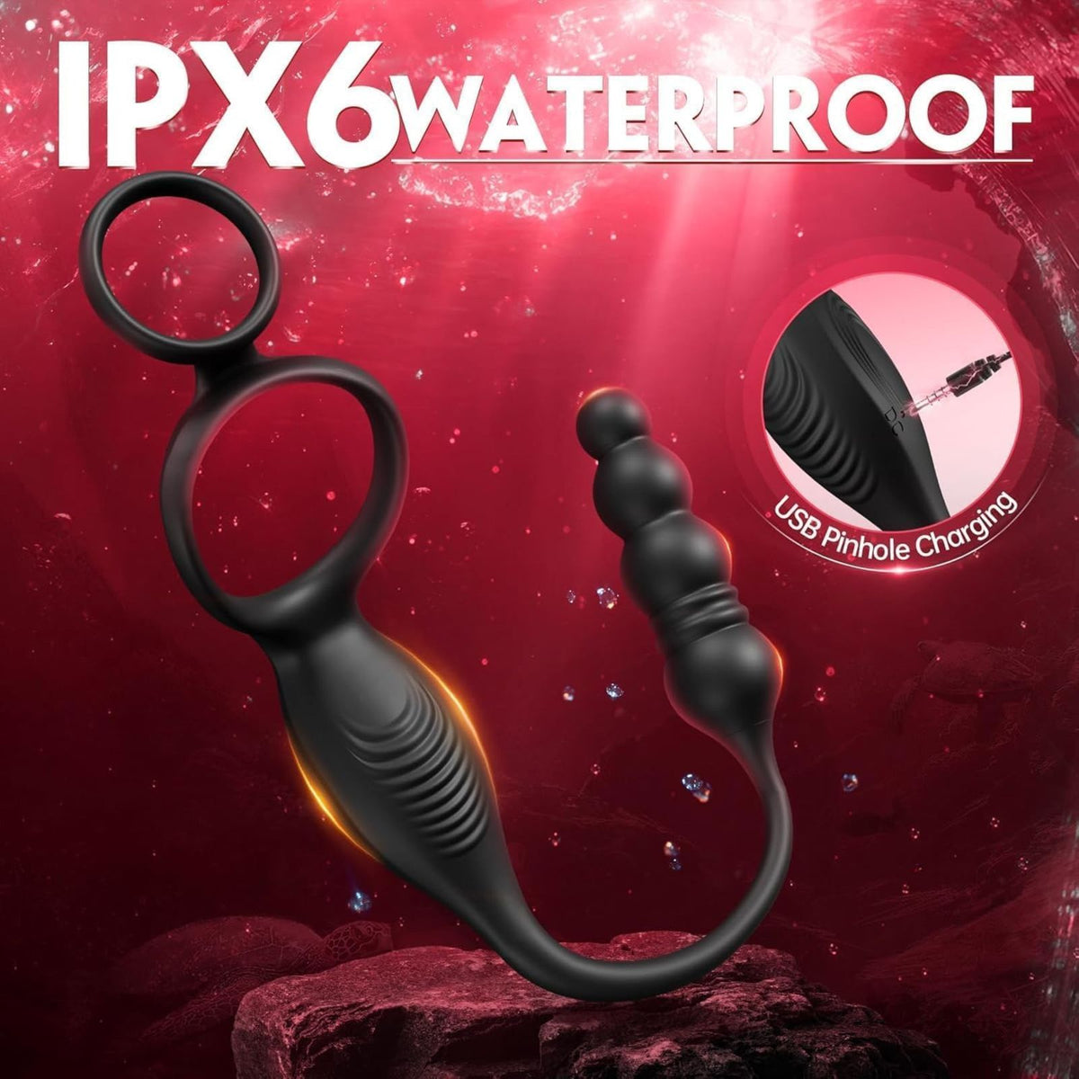 SNAKEY| 4-in-1 Prostata Vibrator