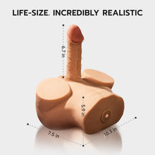 DYLAN| Realistische Sex Doll Torso mit XXL Dildo