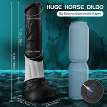 HORSEY| APP-Großer Vibrator mit Stoßfunktion