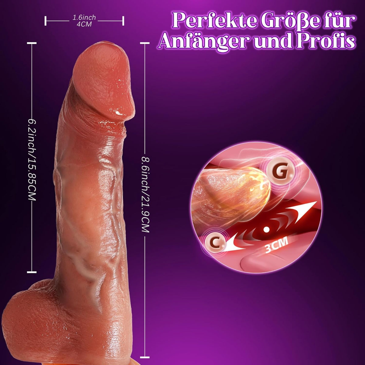 DALLIN| APP-Interaktiver KI-Dildo-Vibrator