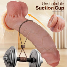 SOUL| Großer Realistischer Dildo mit Vorhaut – 28 cm