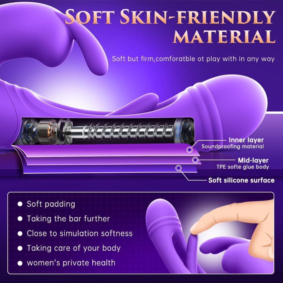 VERAX 3| APP-Premium Klitoris Vibrator – Wasserdicht & Kraftvoll