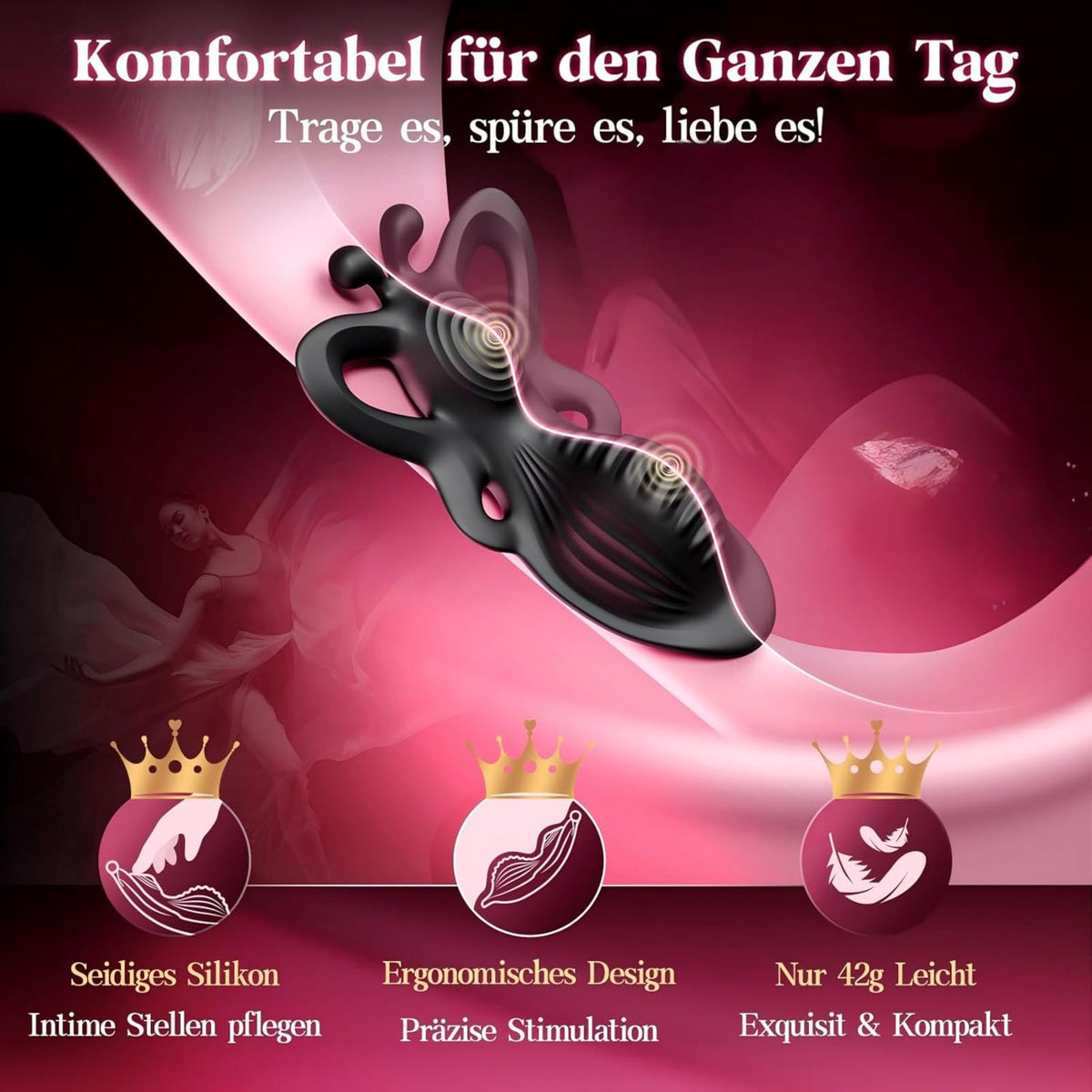 BTRFL| APP-Klitoris Vibrator für Paare