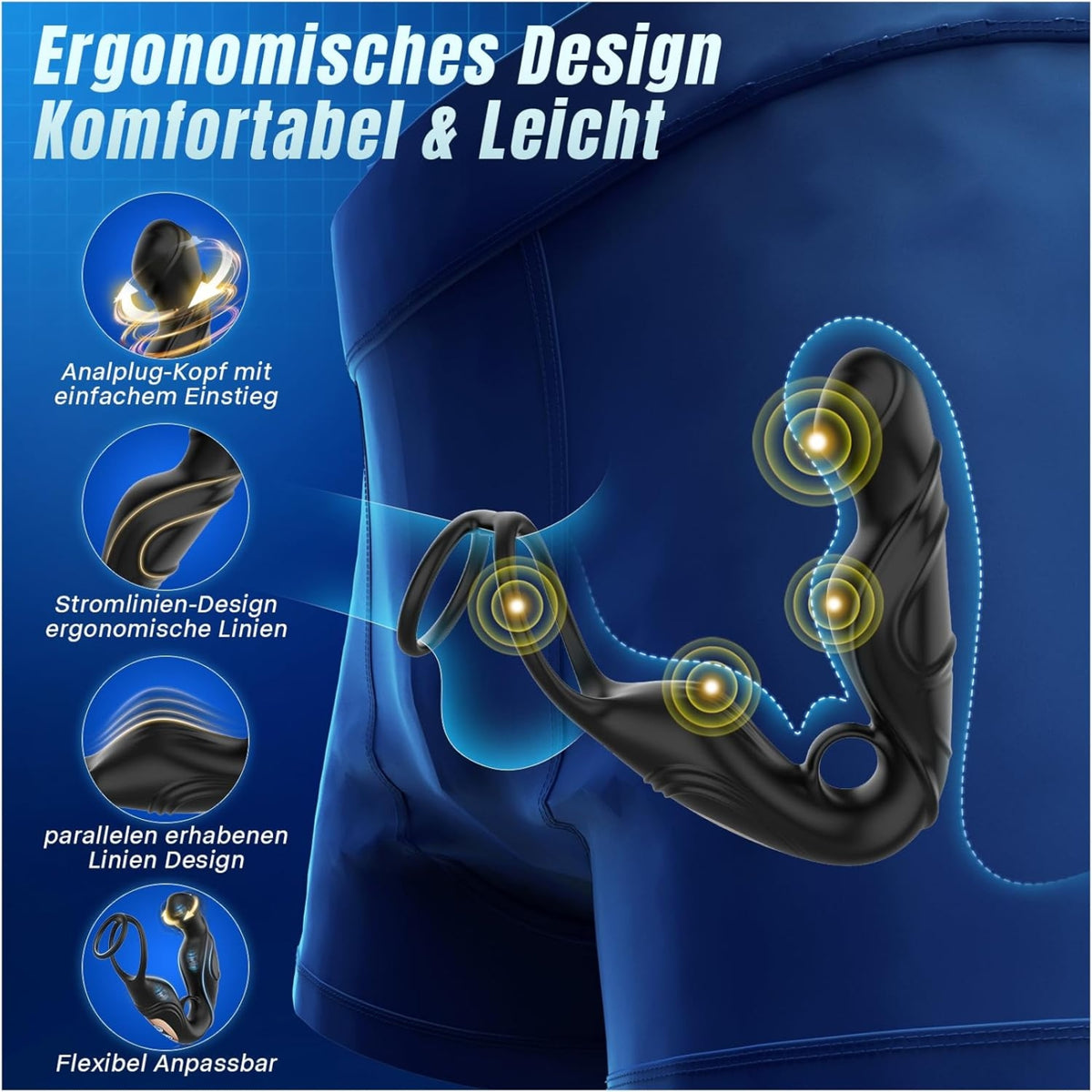 PIPES| APP-gesteuerter Paarvibrator mit Prostata-Stimulation