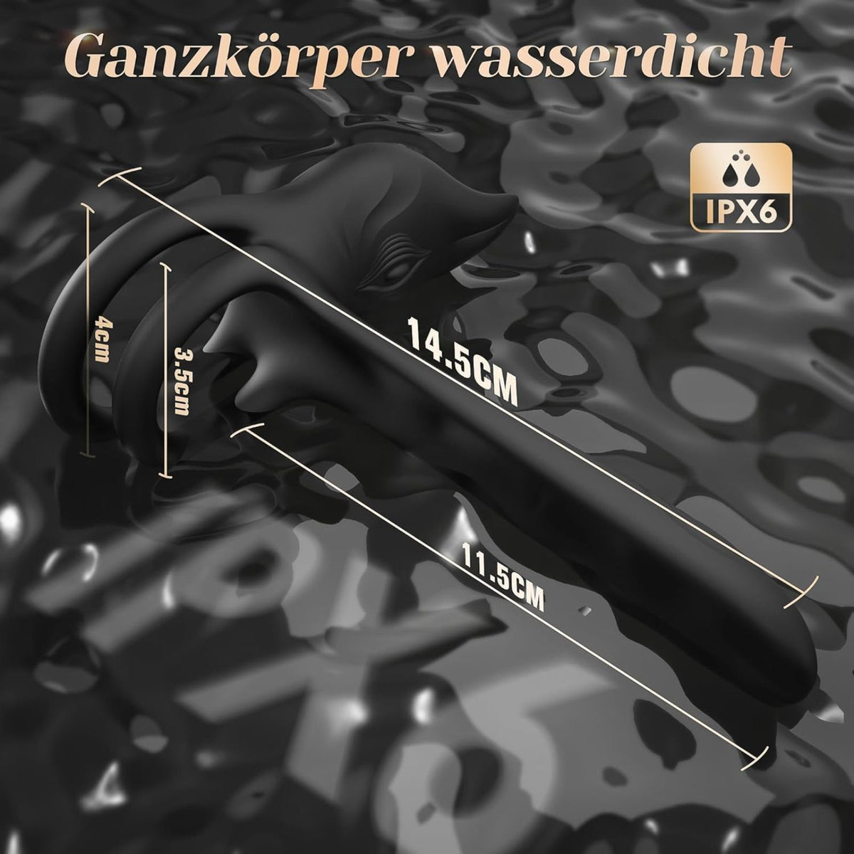 ROYALEYE | Gesteuerter Paarvibrator mit Doppelring
